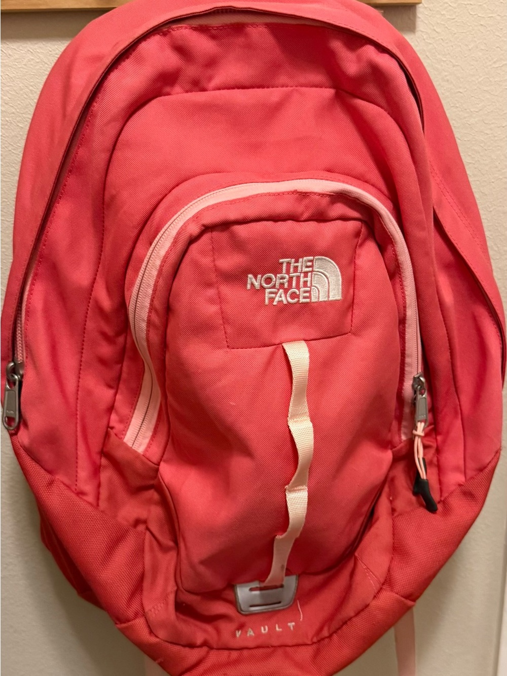 The North Face Women's Vault Backpack in Coral